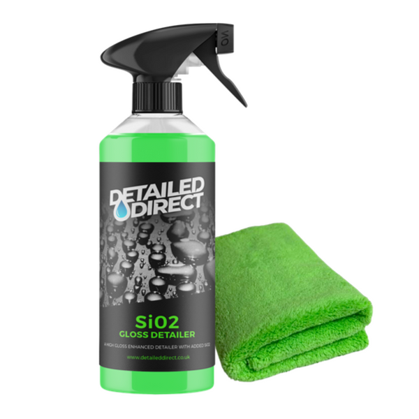 Sio2 Gloss Detailer & Cloth Bundle