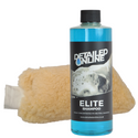 Synthetic Wool Wash Mitt and Elite shampoo kit