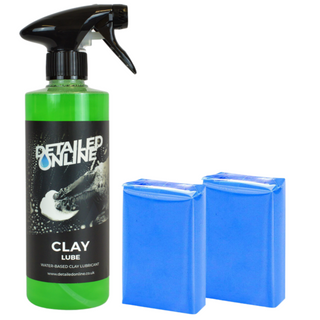 1 Litre Clay Lube - 2x100g Clay Bars -  Clay Kit