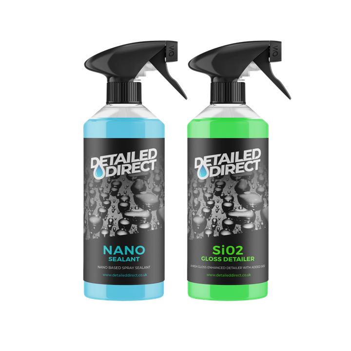 Sio2 Gloss Detailer Nano Sealant Bundle 500ml | Detailed Online