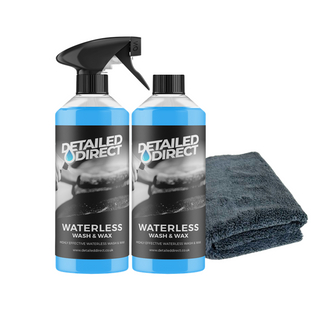 Waterless Car Wash & Wax 2x500ml BLUE