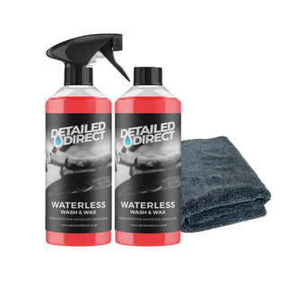 Waterless Car Wash & Wax 2x500ml RED