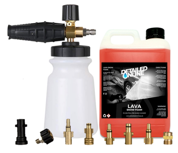 SNOW FOAM LANCE V2 + 2.5 LITRE LAVA FOAM